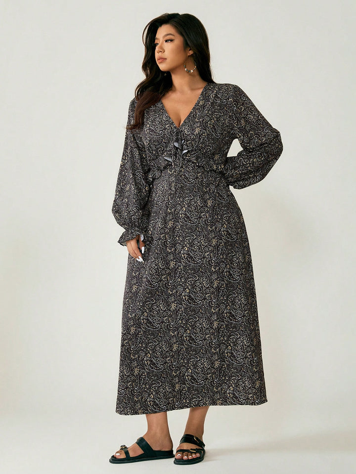 Rochie maxi SHEIN, mix culori
