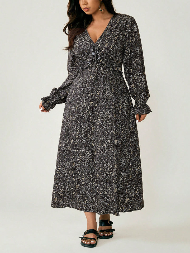 Rochie maxi SHEIN, mix culori