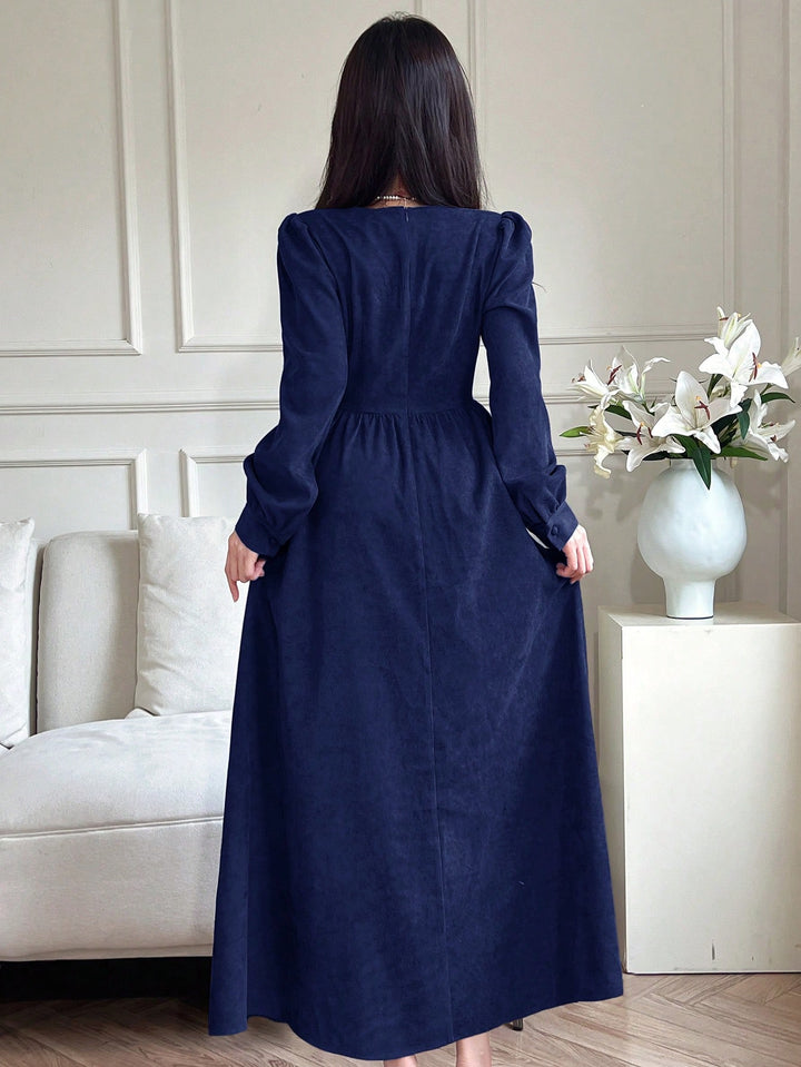 Rochie maxi SHEIN, albastru