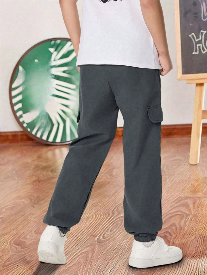 Pantaloni SHEIN, negru