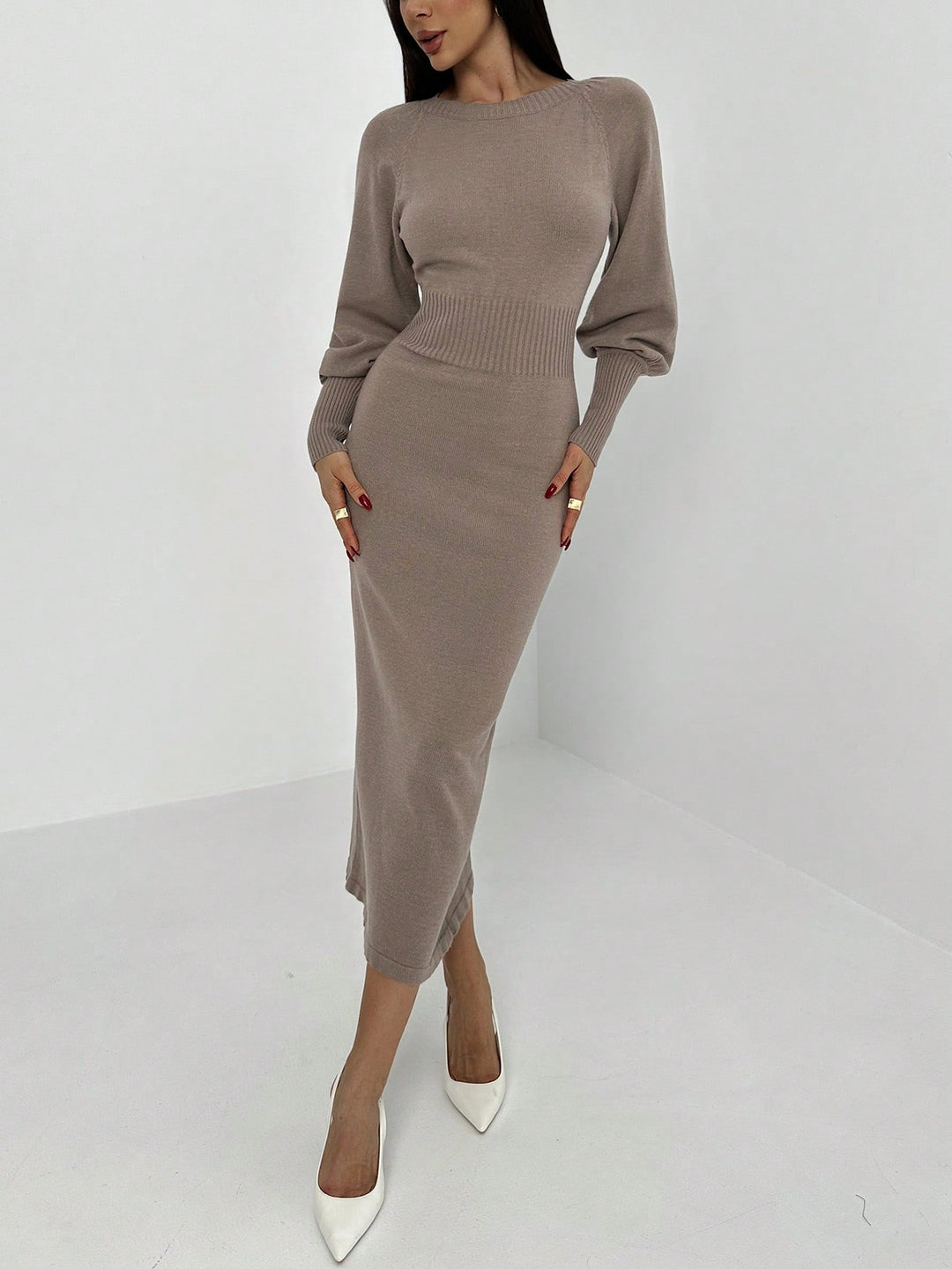 SHEIN ruha, khaki