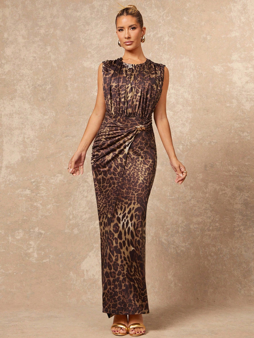 Rochie maxi SHEIN, mix culori