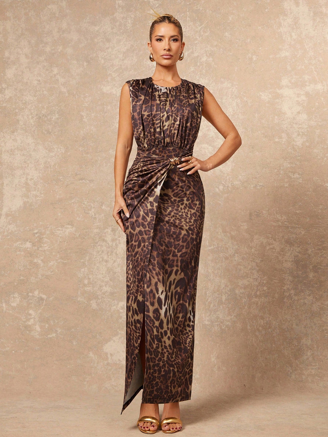 Rochie maxi SHEIN, mix culori