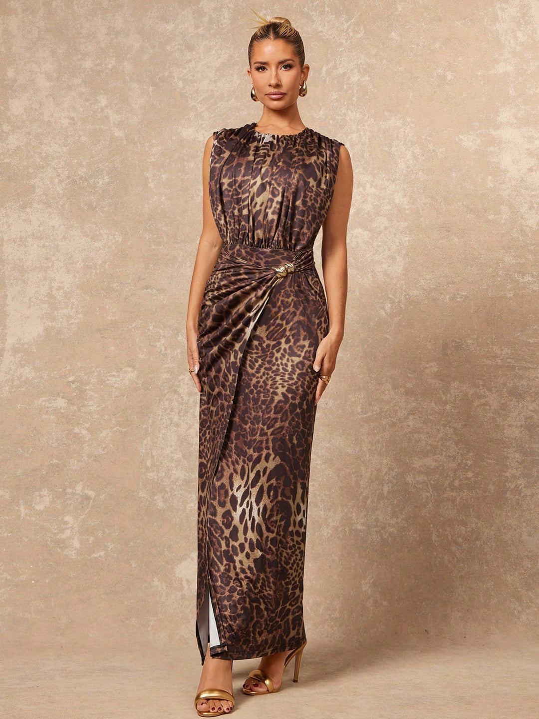 Rochie maxi SHEIN, mix culori