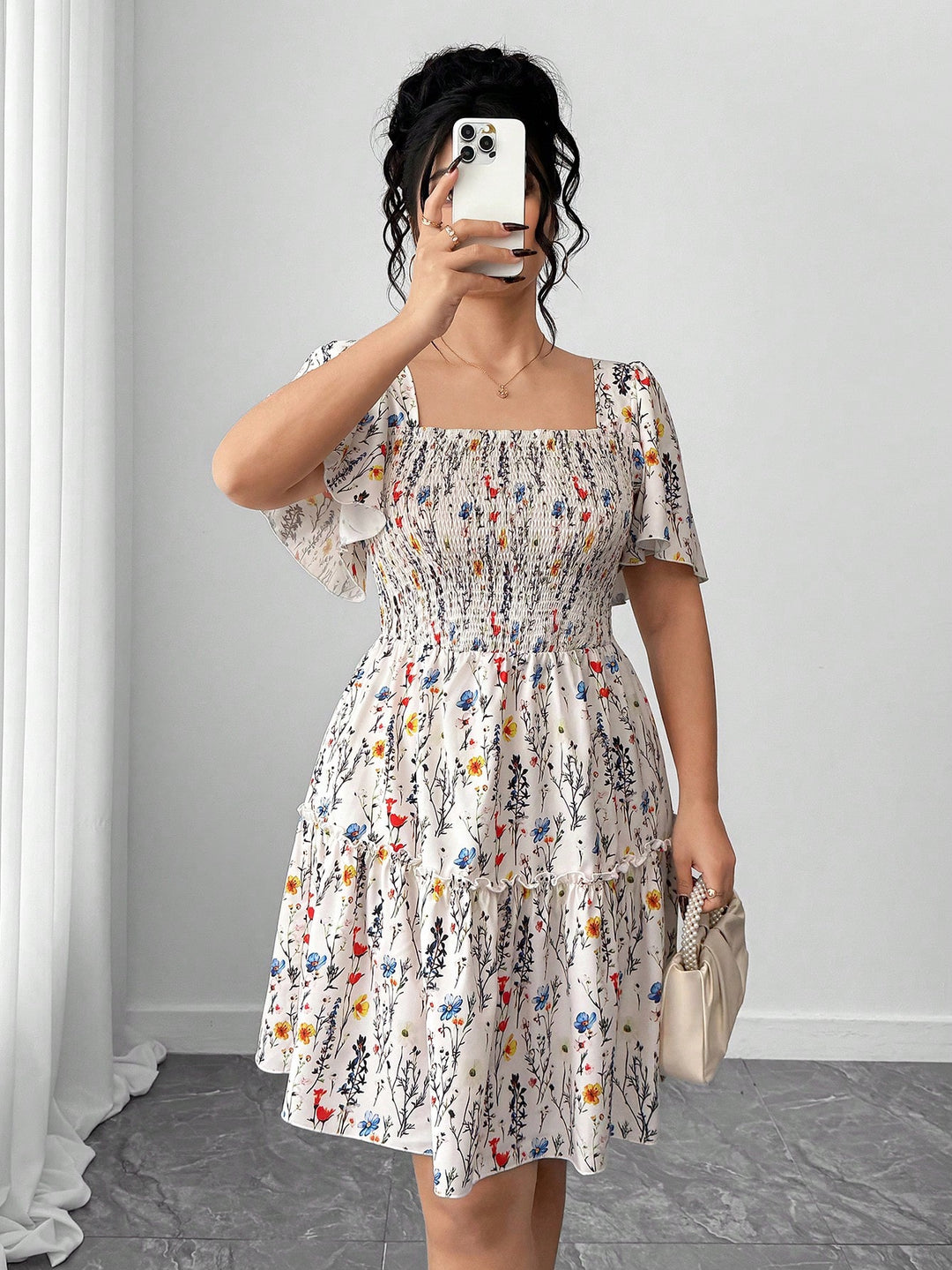 Rochie SHEIN, bej
