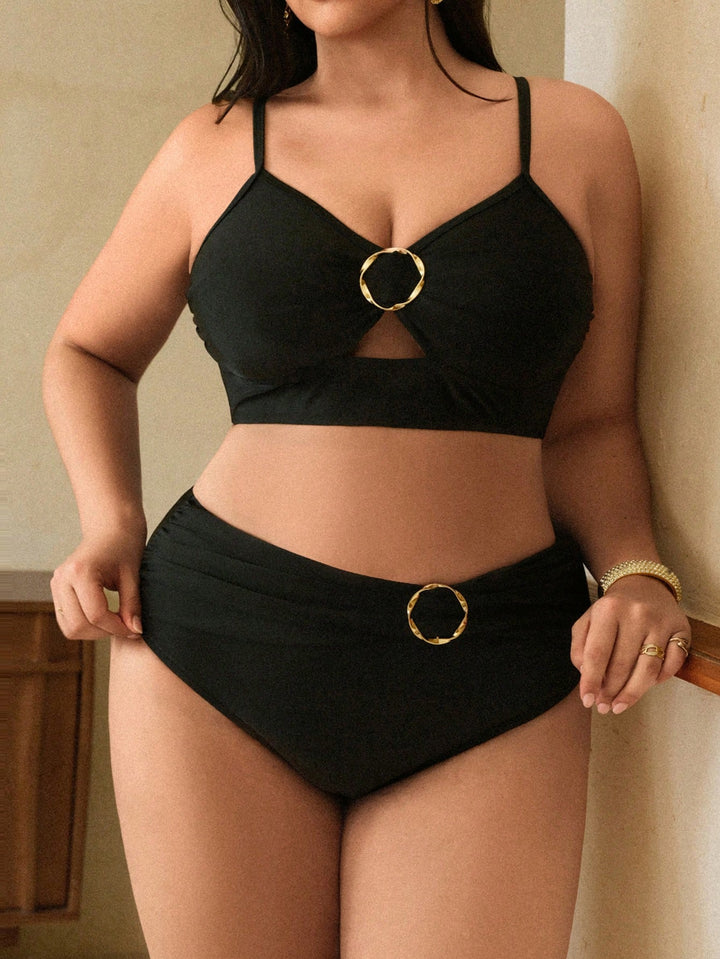 Set bikini de baie SHEIN, negru