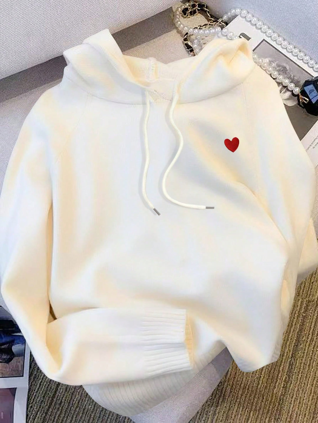 Pulover SHEIN, bej