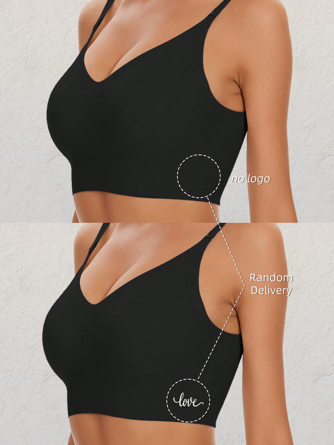 Sutien SHEIN, negru