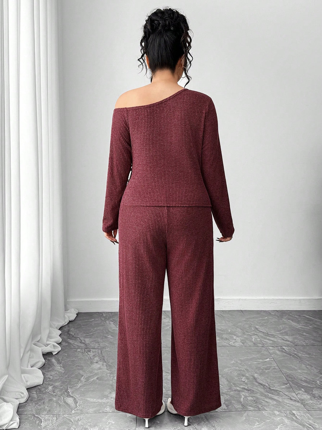 SHEIN együttes, meggypiros