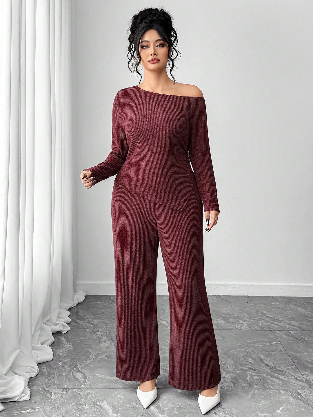 SHEIN együttes, meggypiros