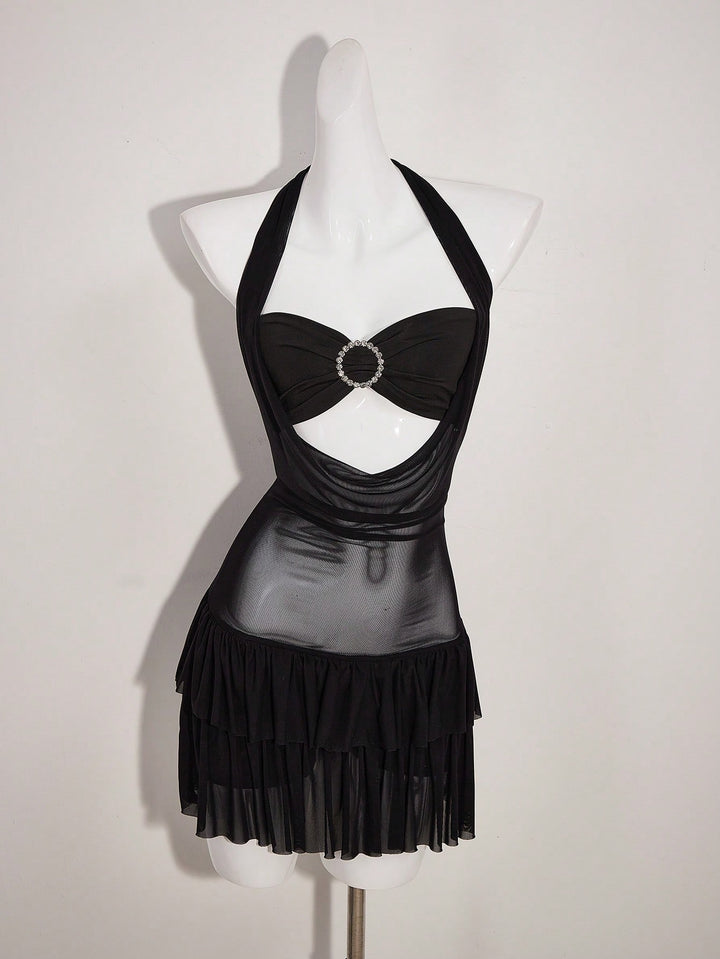 Rochie mini SHEIN, negru