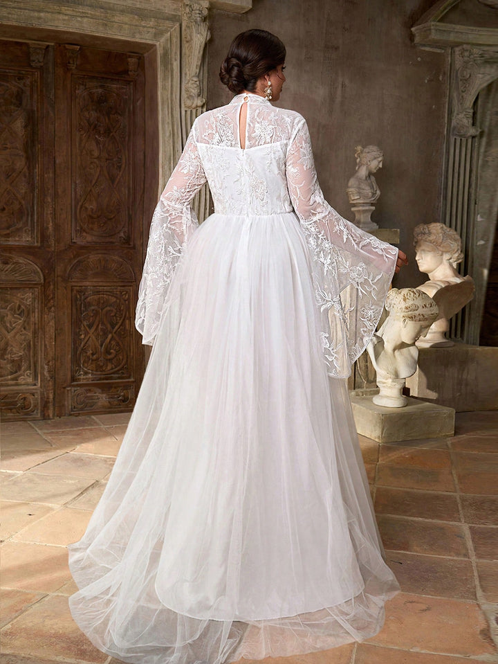 Rochie de ocazie și bridal SHEIN, alb