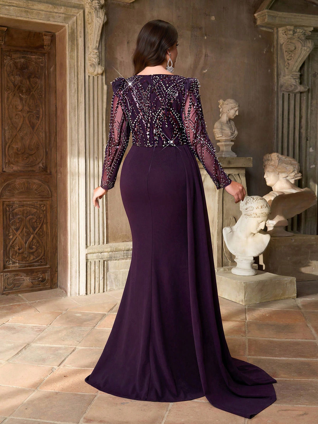SHEIN ruha, lila