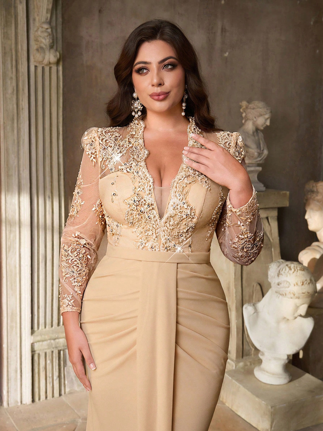 Rochie SHEIN, portocaliu