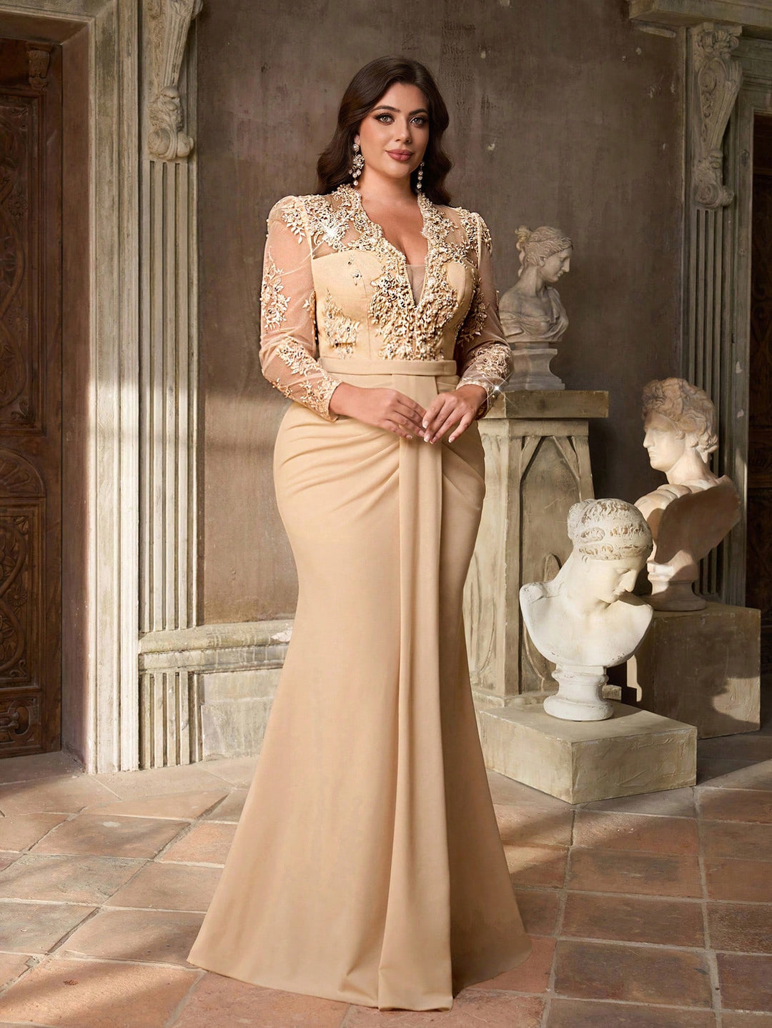 Rochie SHEIN, portocaliu