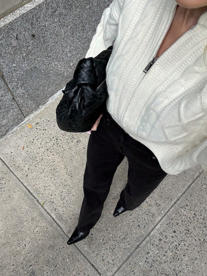 Cardigan SHEIN, alb
