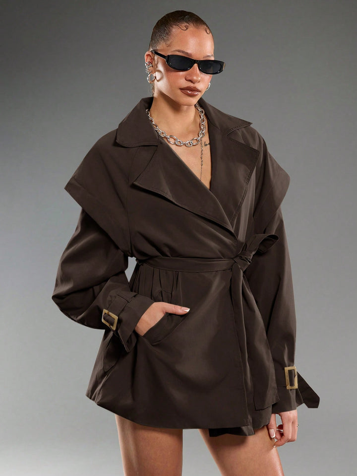 Trench SHEIN, maro