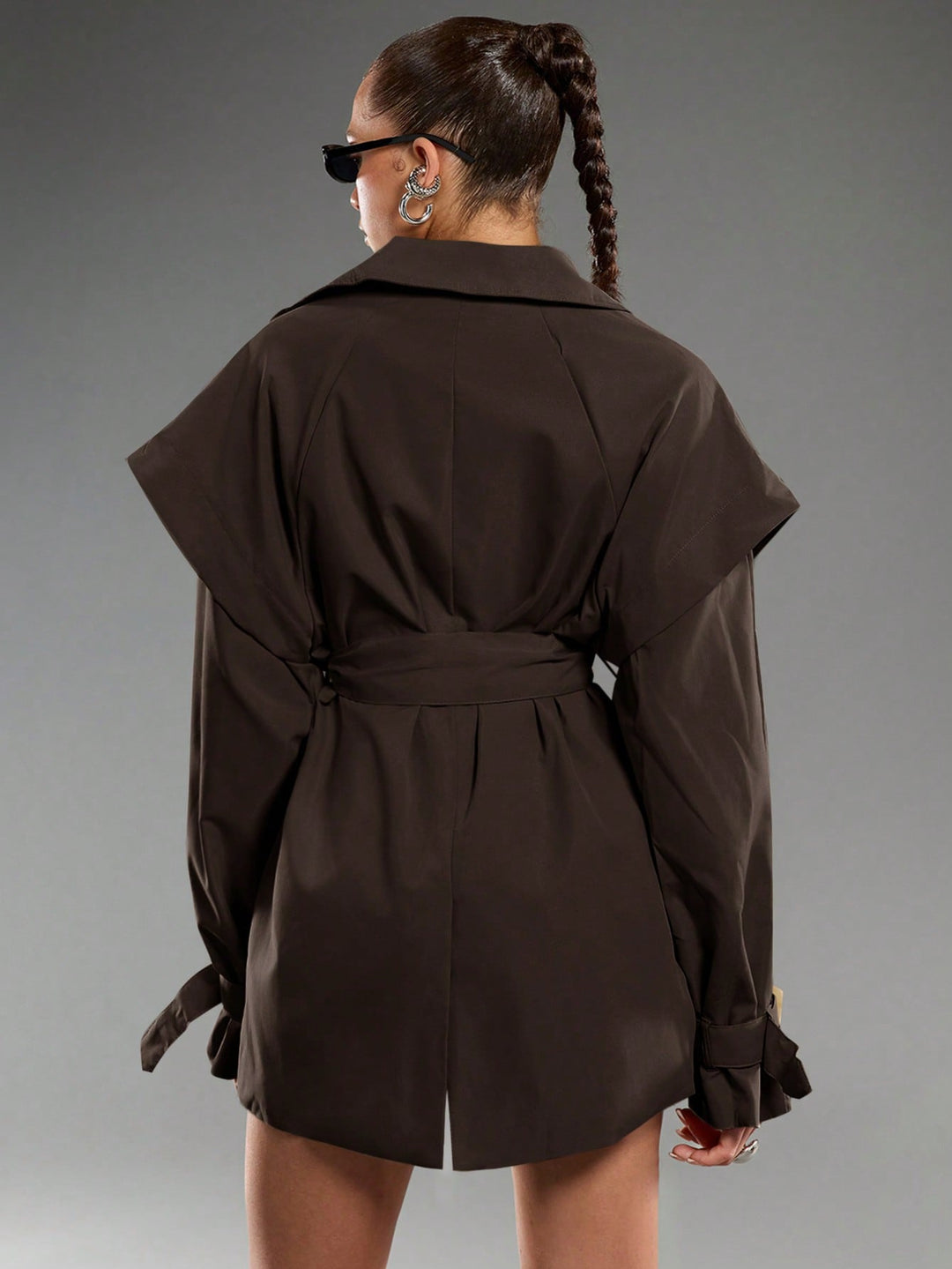 Trench SHEIN, maro