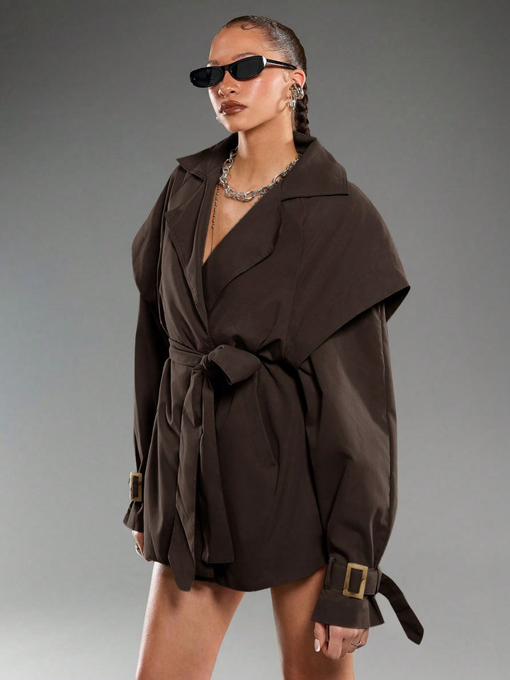 Trench SHEIN, maro