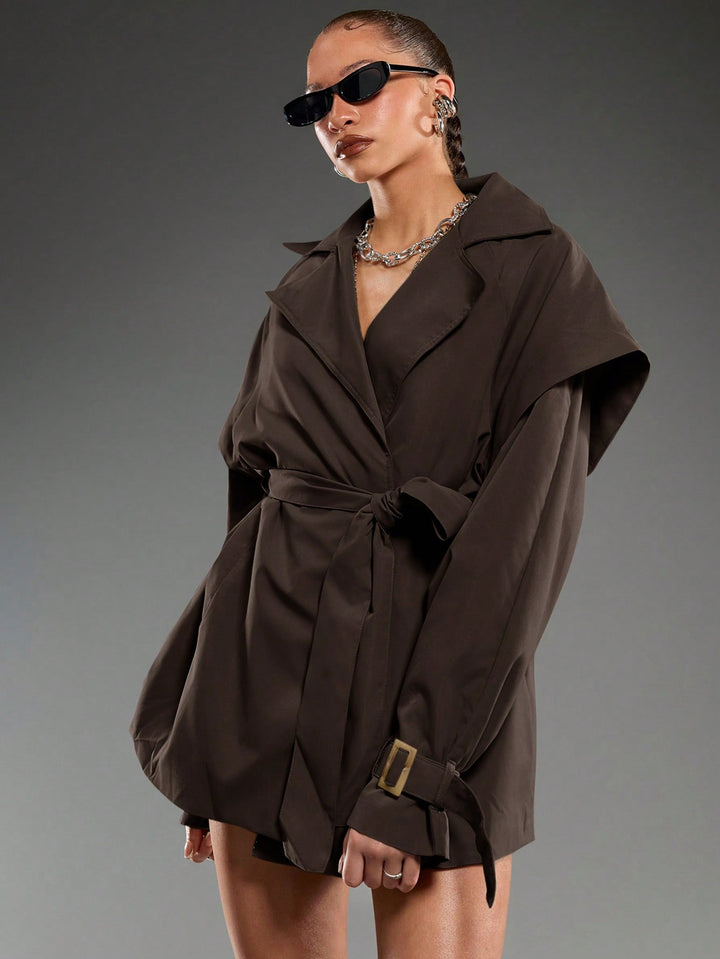 Trench SHEIN, maro