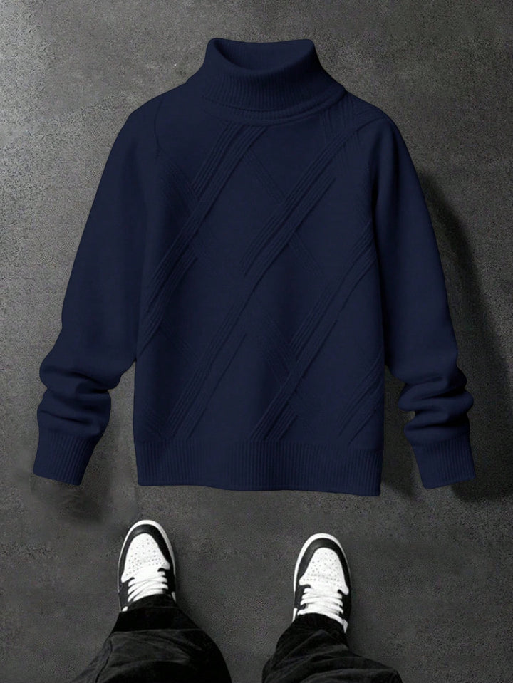 Pulover SHEIN, bleumarin