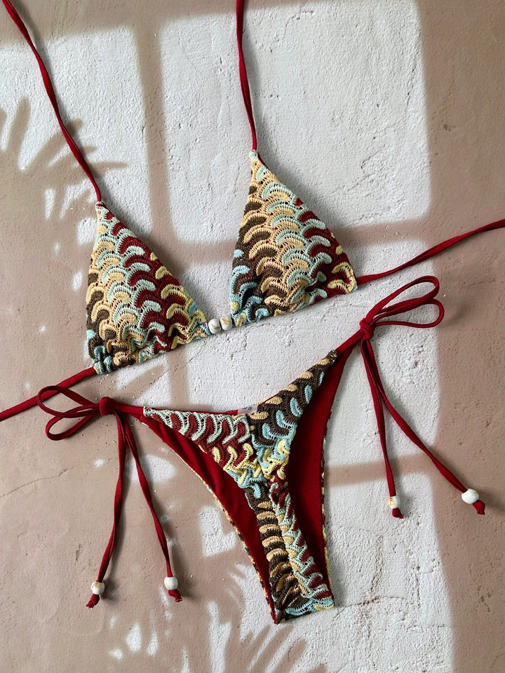 Set bikini SHEIN, mix culori