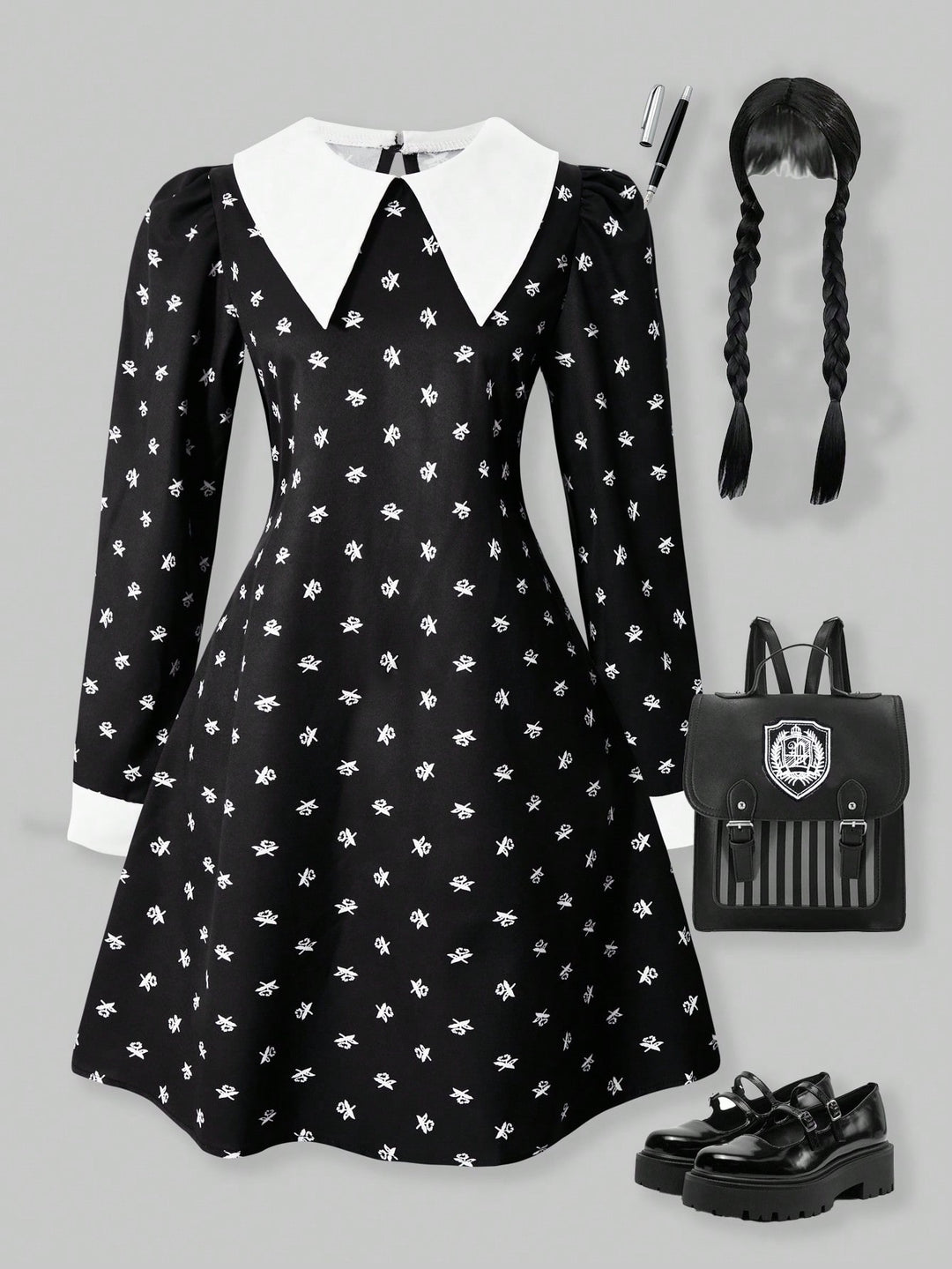 SHEIN ruha, fekete