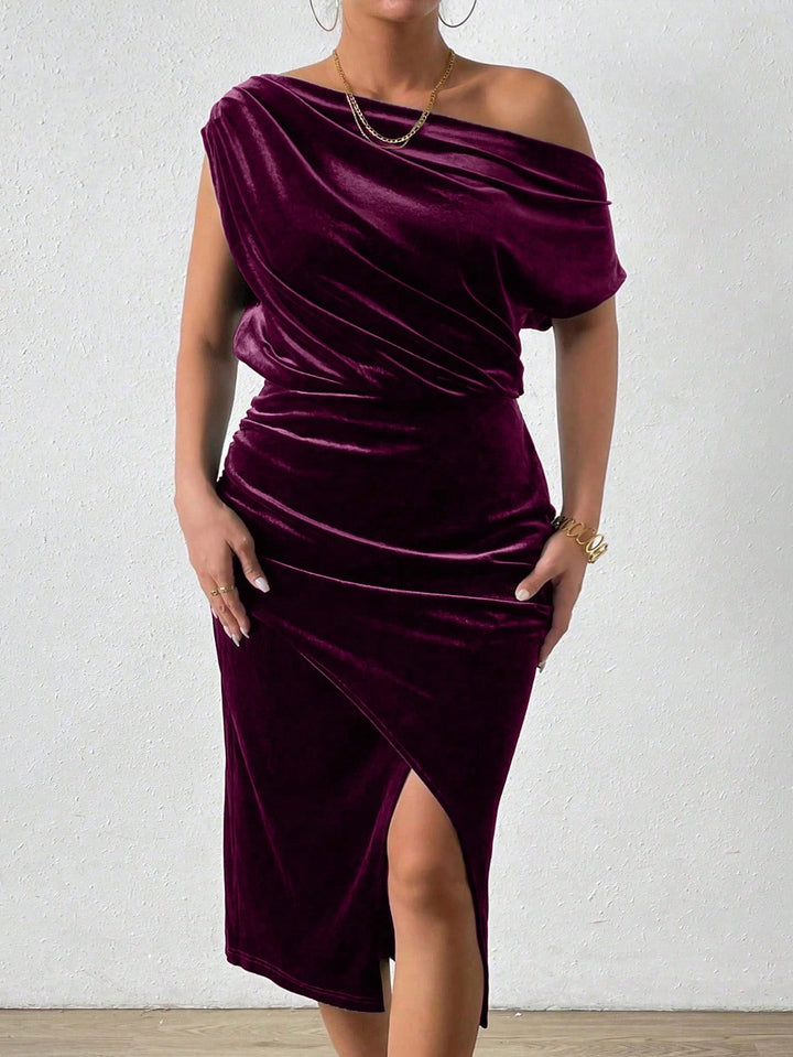 Rochie SHEIN, vișiniu