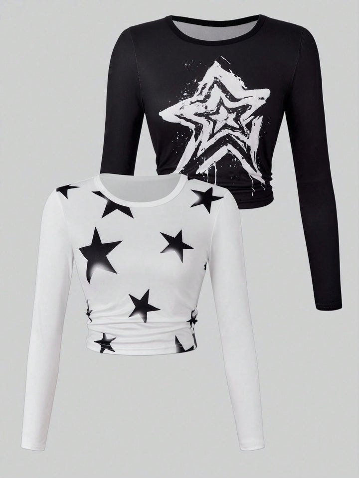 Tricou SHEIN, mix culori