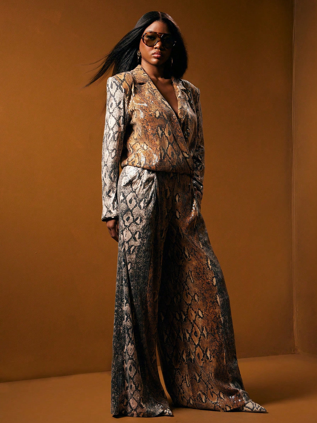 Salopetă lungă SHEIN, mix culori