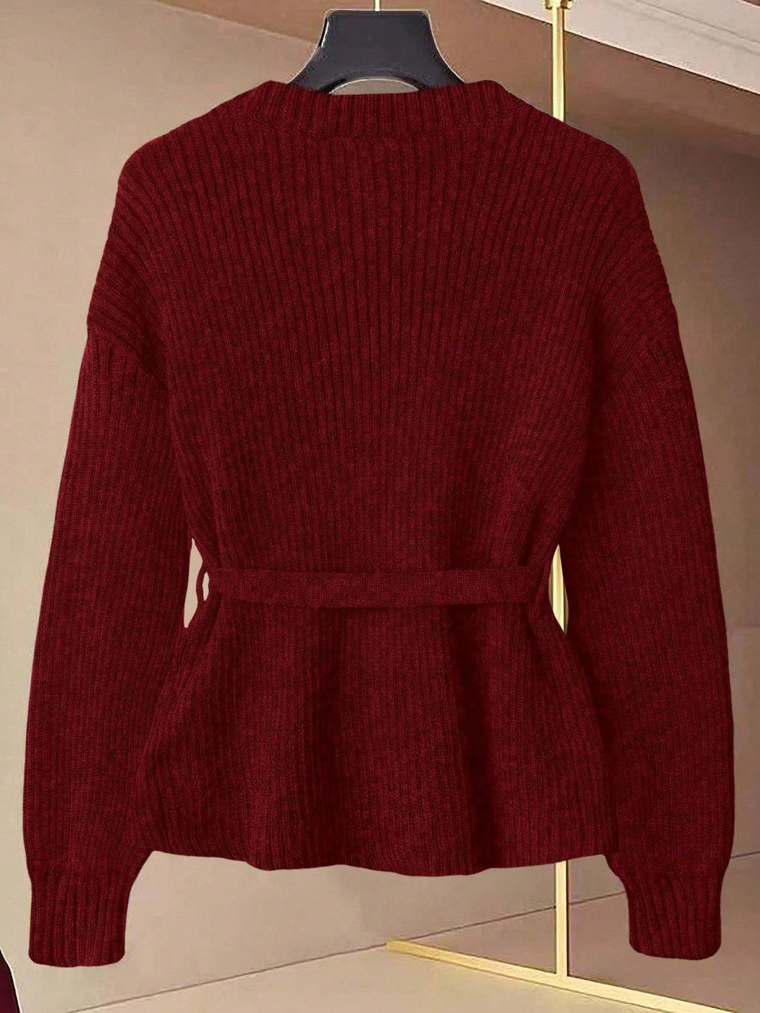 Cardigan SHEIN, vișiniu