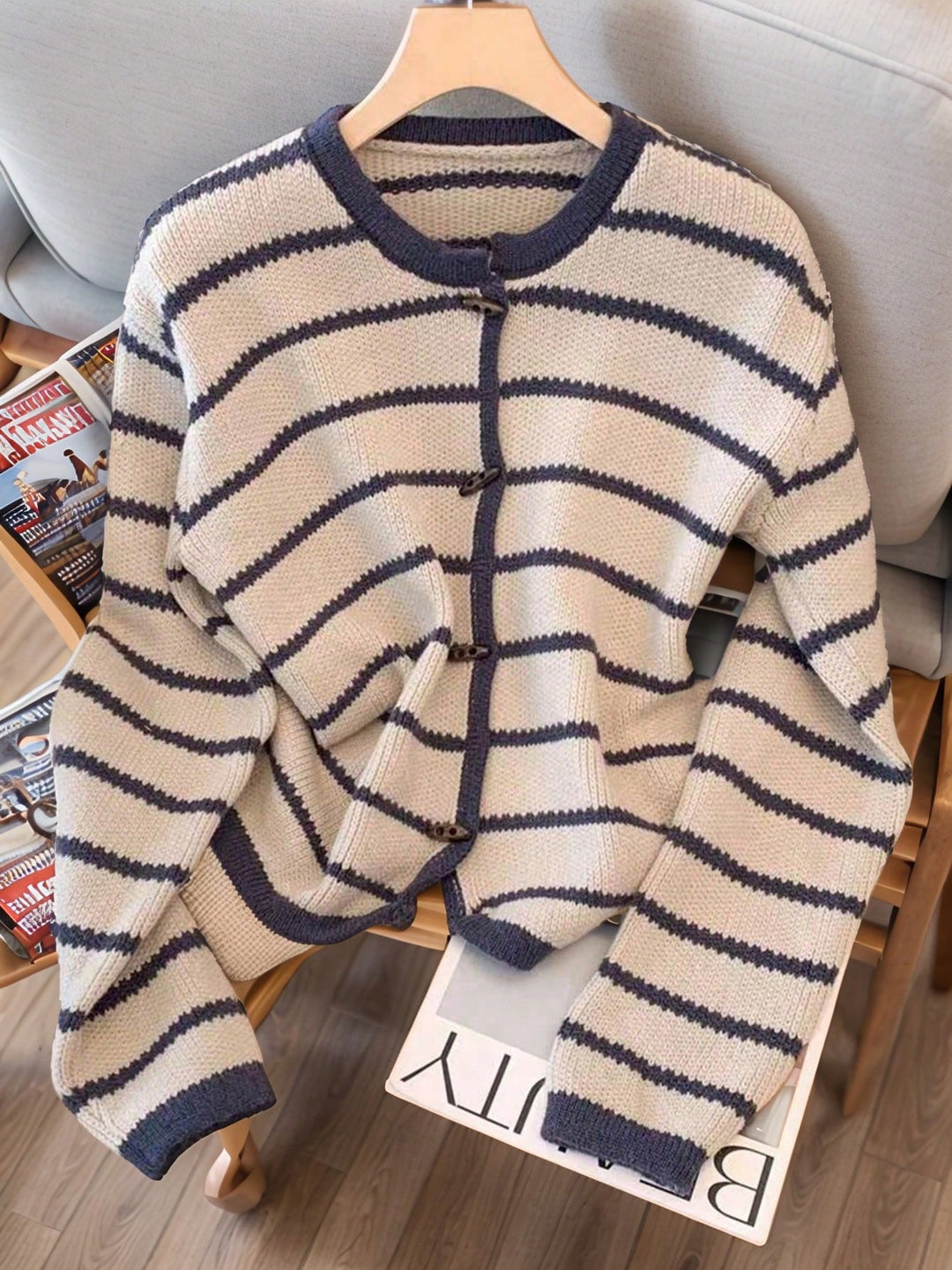 Cardigan SHEIN, albastru