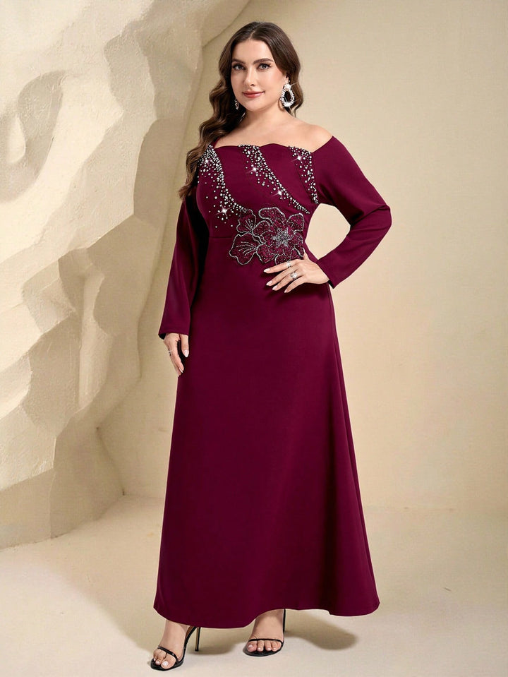 Rochie SHEIN, vișiniu