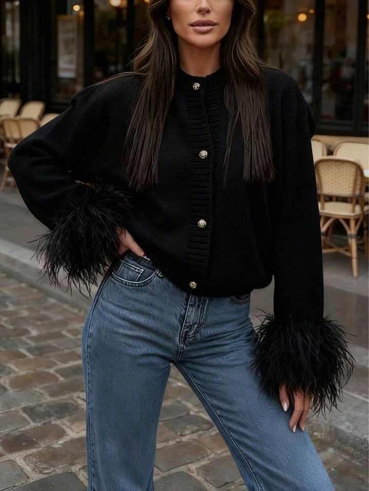 Cardigan SHEIN, negru