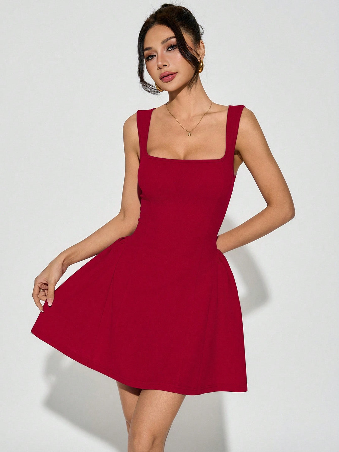 Rochie mini SHEIN, roșu
