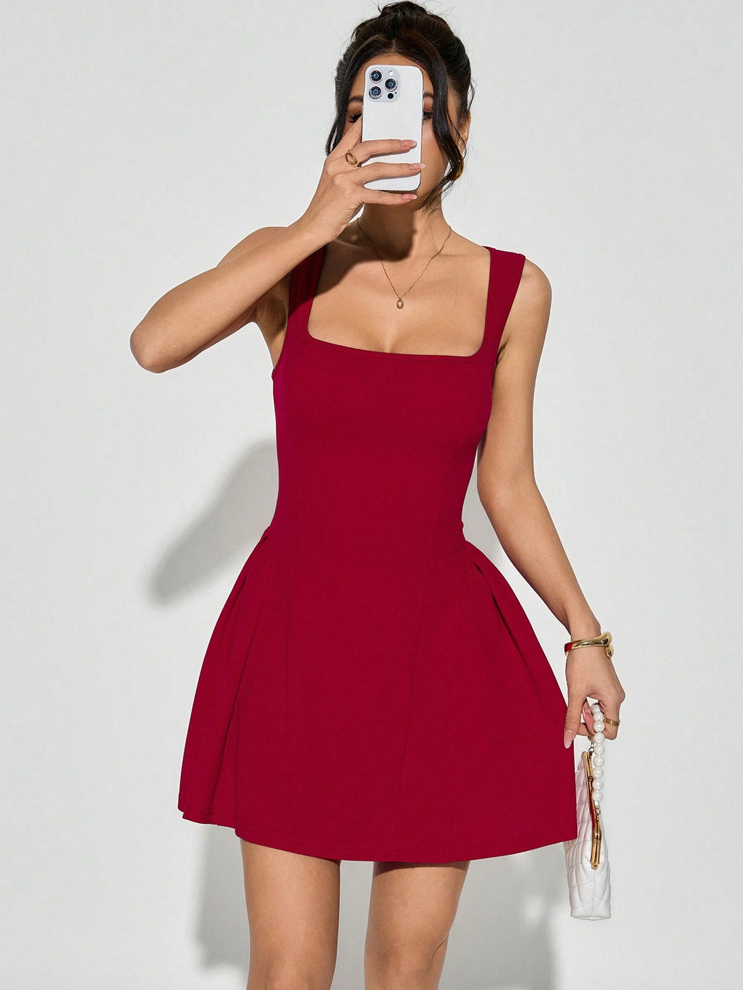 Rochie mini SHEIN, roșu