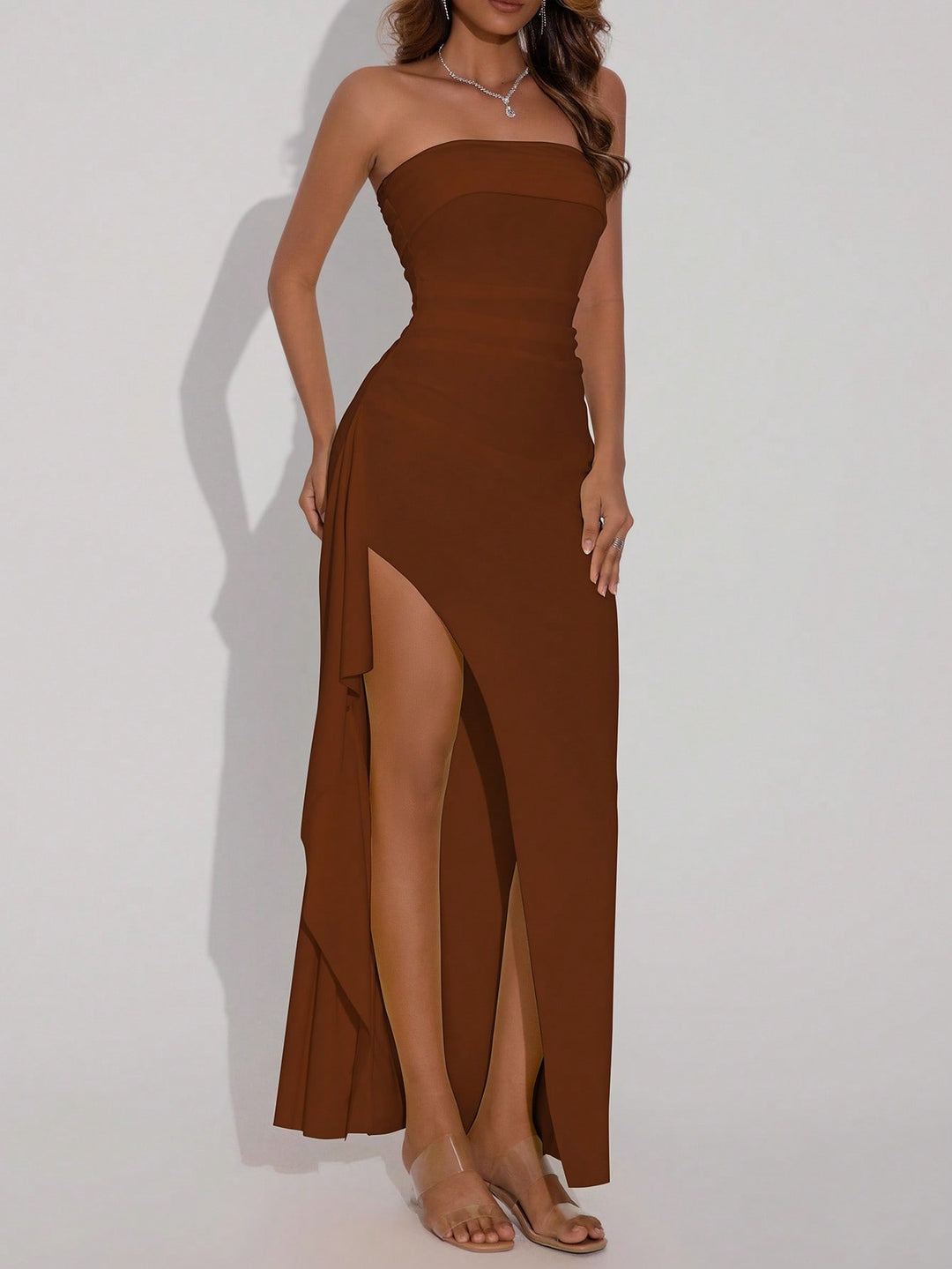 Rochie SHEIN, maro
