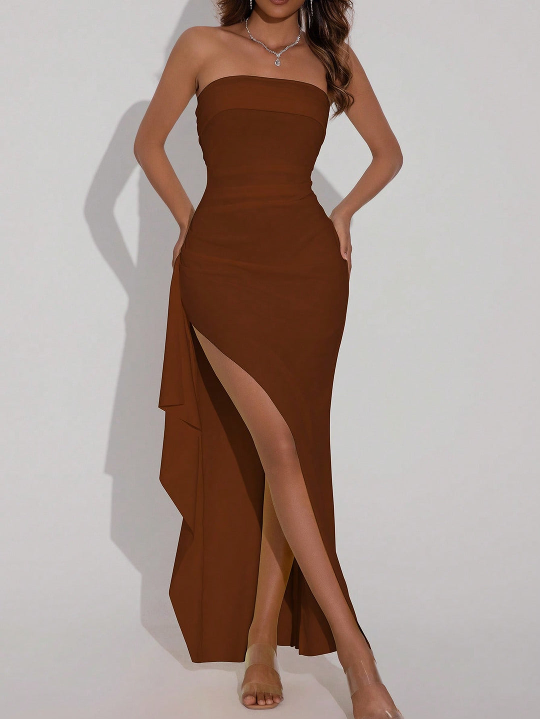Rochie SHEIN, maro