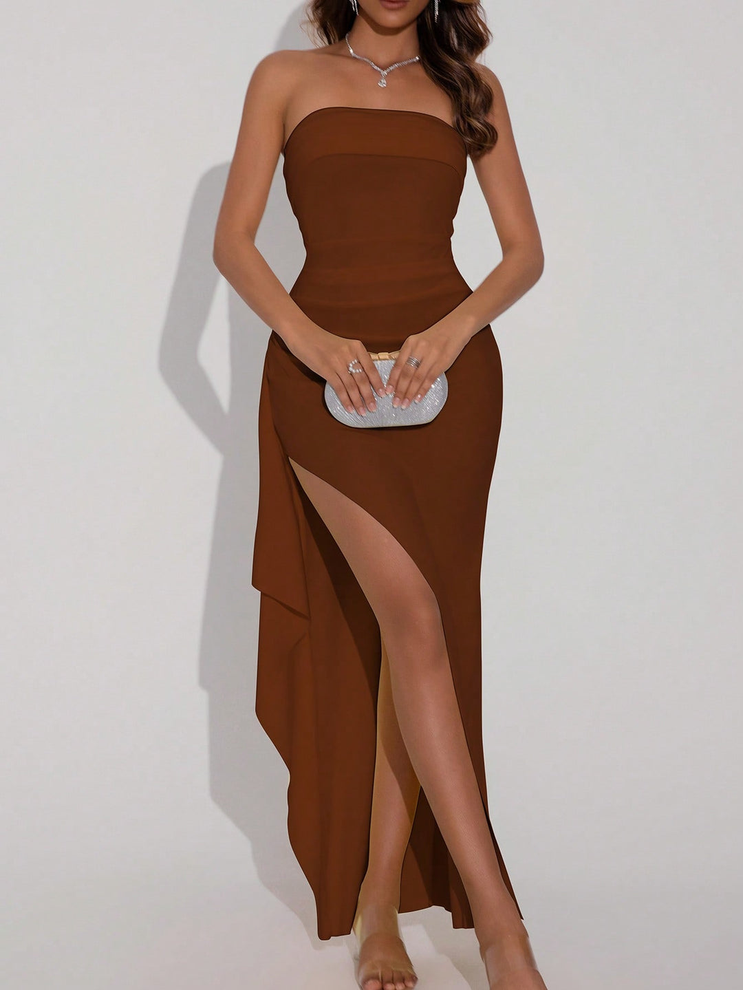Rochie SHEIN, maro