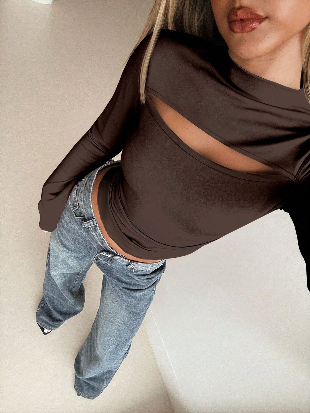 Tricou SHEIN, maro