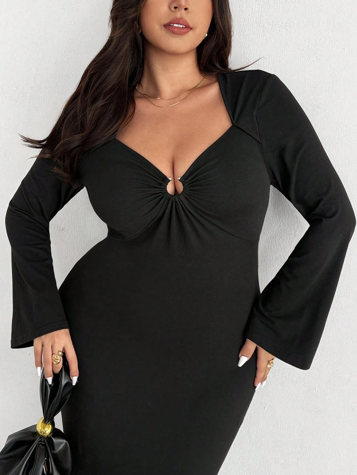 Rochie maxi SHEIN, negru
