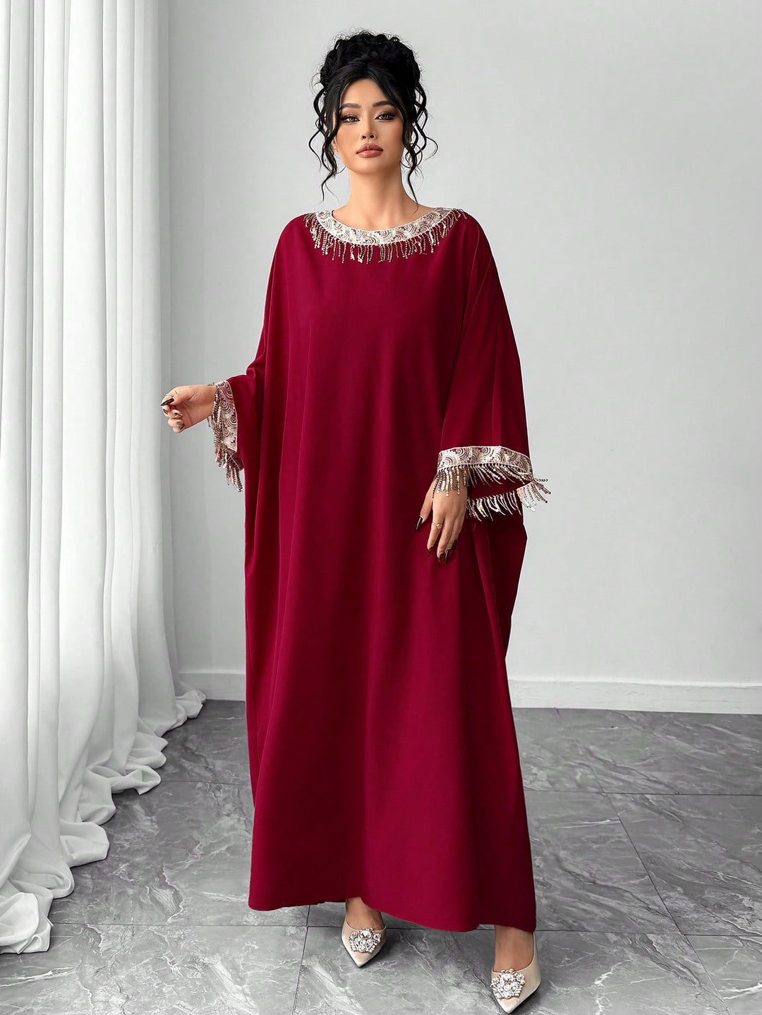 Rochie SHEIN, vișiniu