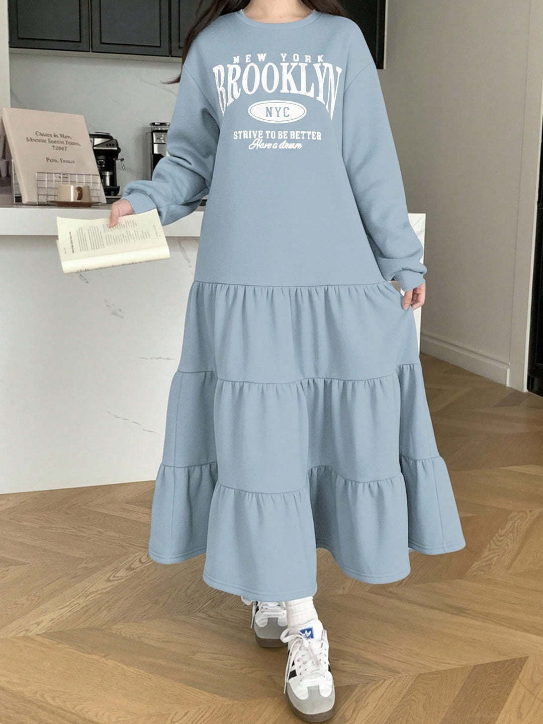 Rochie SHEIN, albastru