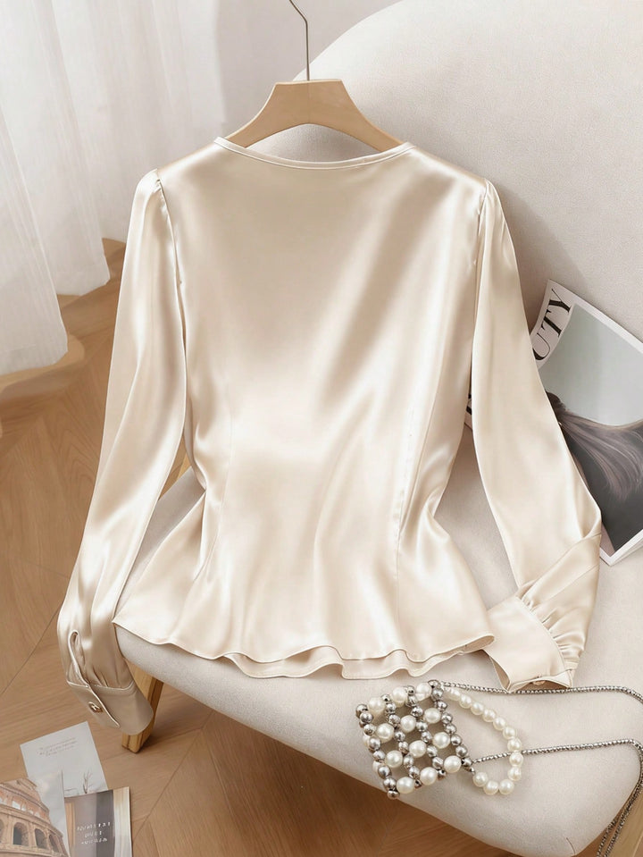 Top SHEIN, auriu