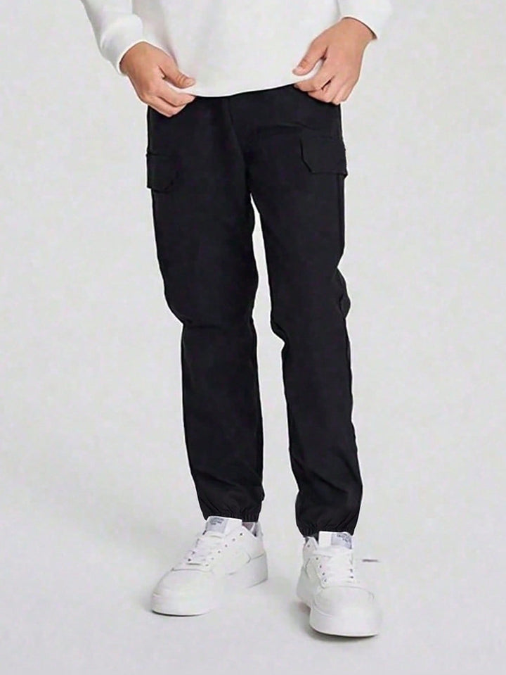 Pantaloni SHEIN, negru