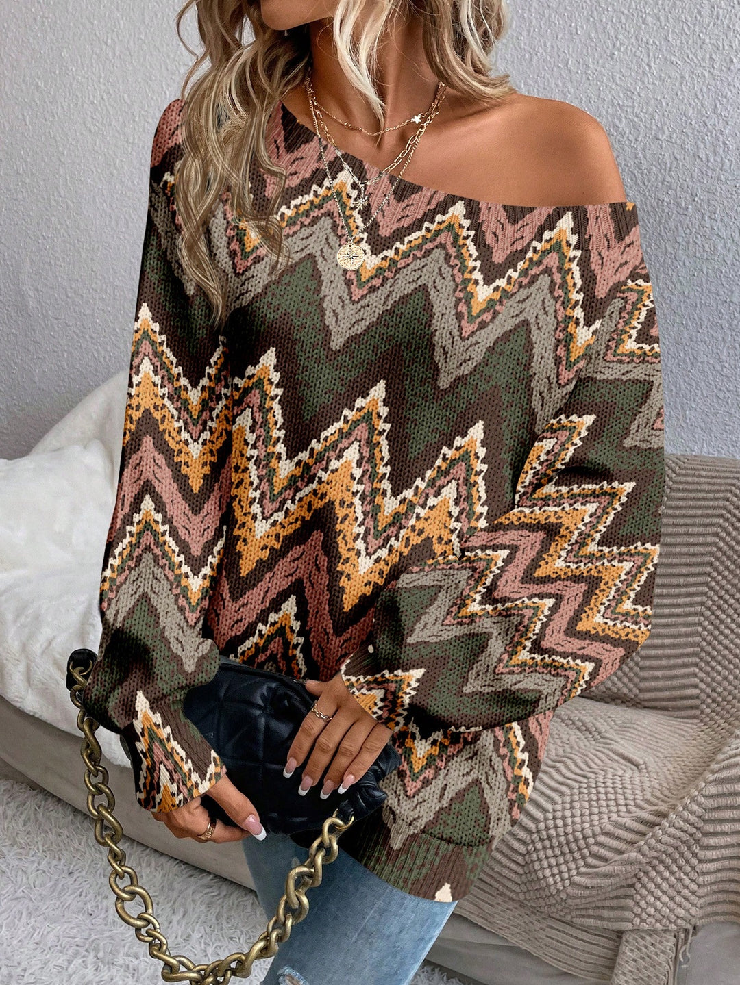 Pulover SHEIN, mix culori