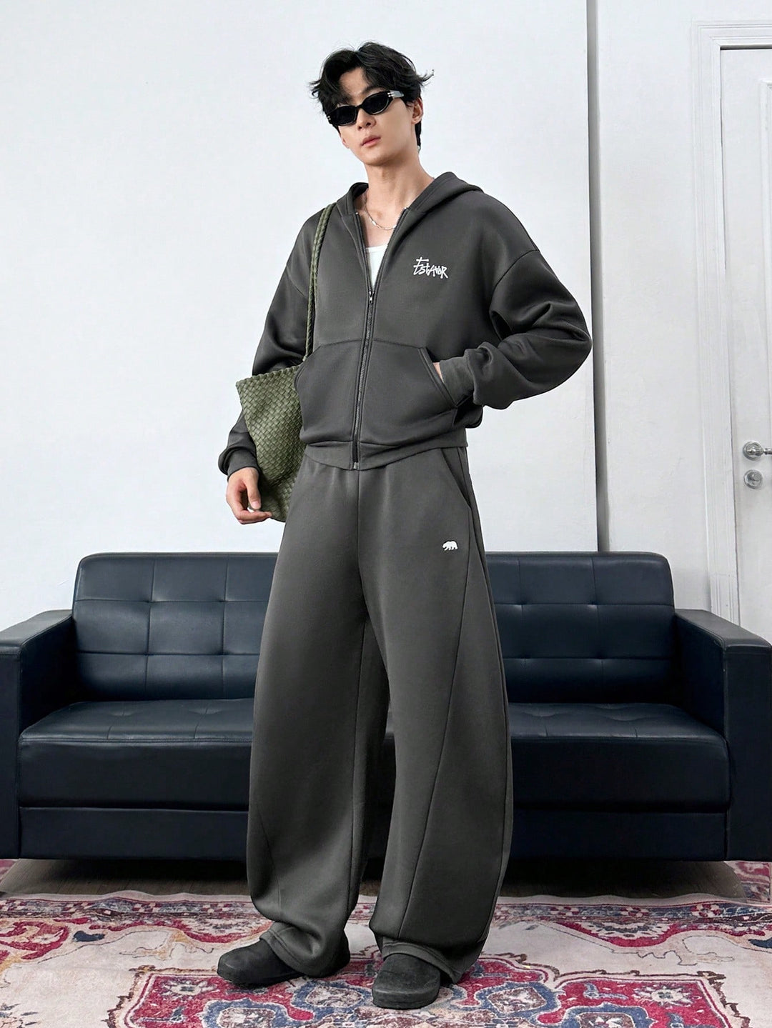 Pantaloni SHEIN, gri