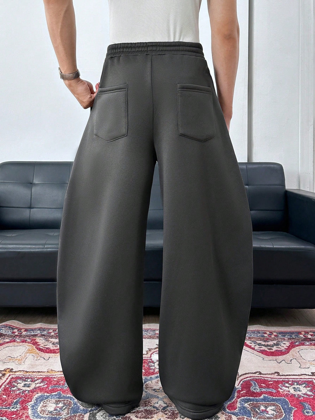 Pantaloni SHEIN, gri