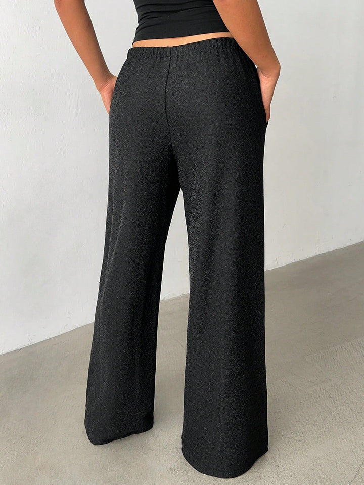 Pantaloni SHEIN, negru