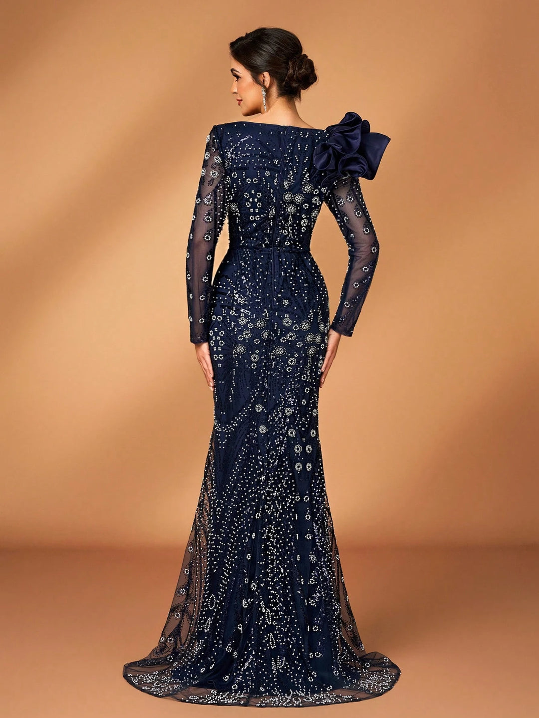 Rochie de ocazie SHEIN, albastru